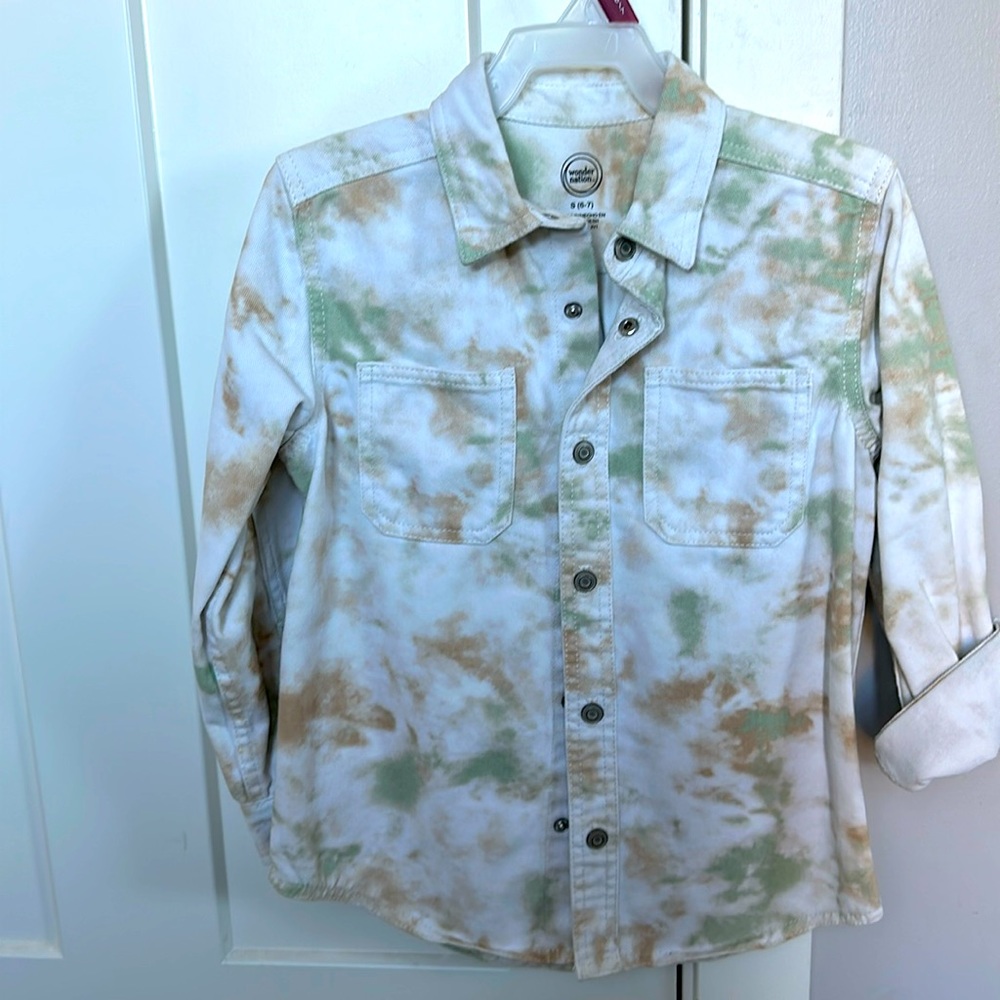 Jean jacket size 6-7